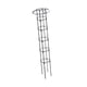 thumbnail image 3 of Enrejado de obelisco de jardín, sombrilla vertical multifuncional, marco de enrejado para vides 130cm 1 paraguas, 3 of 9