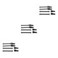 thumbnail image 1 of Pièces de Rechange pour Arbre de Transmission RC Premium pour HBX 16889 16890 16890A Accessoire DIY Type1 3Ensemble, 1 of 5