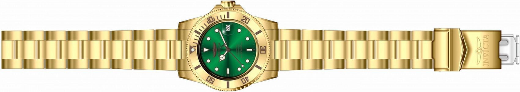 Invicta Men's Pro Diver Green Dial Watch - 28665