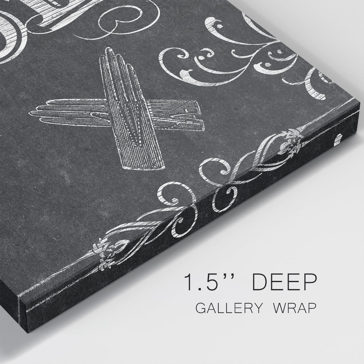 Wexford Home Custom Adagio VI-Premium Gallery Wrapped Canvas, 24" x 24" - Ready to Hang