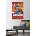 thumbnail image 2 of Disney Miles from Tomorrowland - Rocket Wall Poster with Wooden Magnetic Frame, 22.375" x 34", 2 of 3