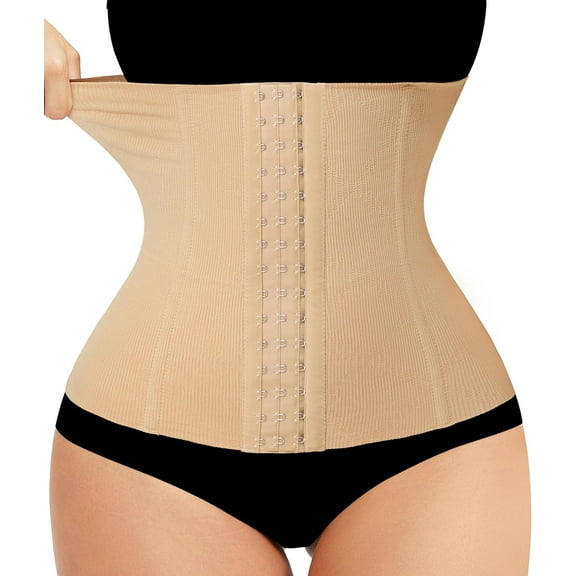 Waist Trainer Corset Shapewear Tummy Control Body Shaper Waist Cincher for Women Postpartum Belly Band Wrap
