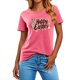 thumbnail image 5 of Mujeres Manga Corta de Verano Tops Pascua Impresa Cuello Redondo, Blusa de Moda Casual para la Primavera, 5 of 5