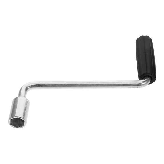 Beaupretty Steel Hand Crank for Rv and Trailer Jacks Wear-Resistant Easy Install