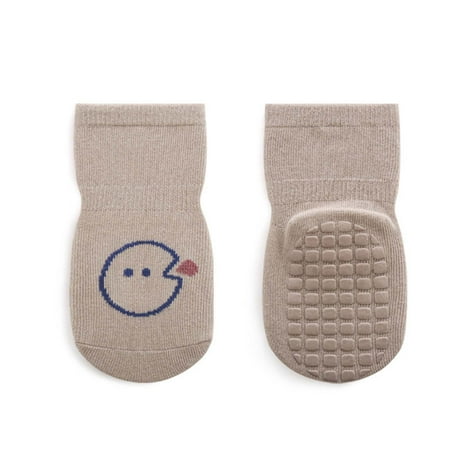 

BELLZELY Compression Socks for Women Clearance In Spring and Autumn Children s Floor Stockings Baby s Glue Dispensing Anti-skid Toddler Socks Class A Medium Socks Cotton Socks