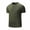 Army Green, variant on Men's Athletic Crew Neck T-Shirt - Lightweight Breathable Workout Tees for Gym Running, Training and Urban Sports Size 3XL Army Green
