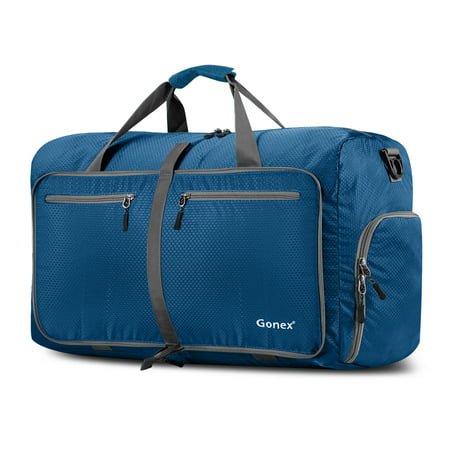 Gonex 60L Foldable Travel Duffel Bag Water & Tear (Best Surfboard Travel Bag)