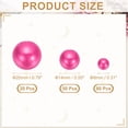 thumbnail image 2 of Uxcell 150 Pcs Faux Pearls Beads Vase Filler Centerpiece Pearls for Party Wedding Table Decor Rose Red, 2 of 6