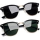 thumbnail image 1 of Gafas de sol Joopin negras semisin montura y polarizadas en verde UV400, 1 of 6