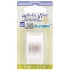 Artistic Wire Twisted 20 Gauge 3yd-Silver