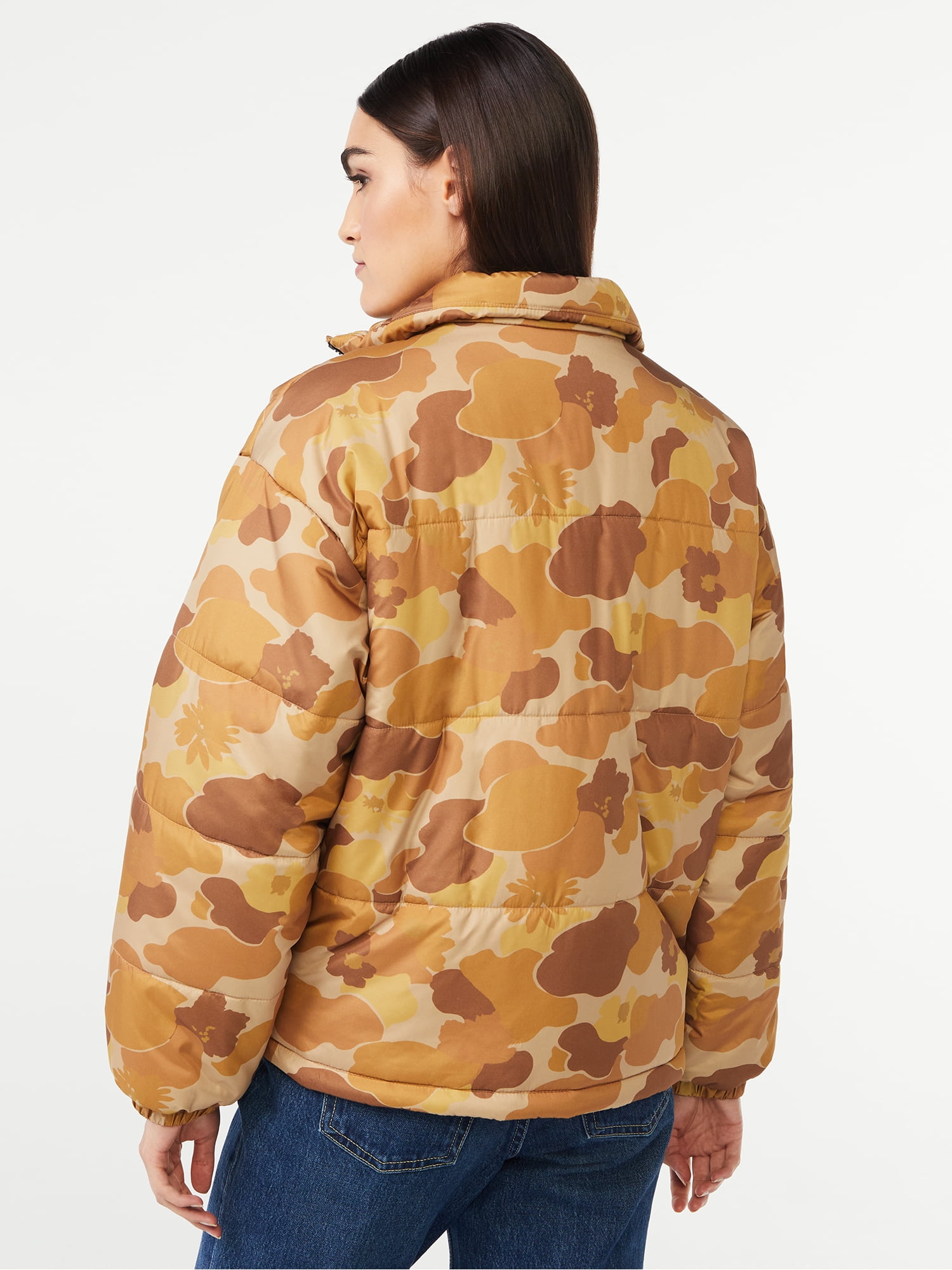 Free Assembly Women's Oversized Puffer Jacket