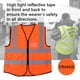 thumbnail image 3 of Chaleco de Seguridad ANGGREK Tejido Tejido Reflectante Multifuncional Adultos, 3 of 8