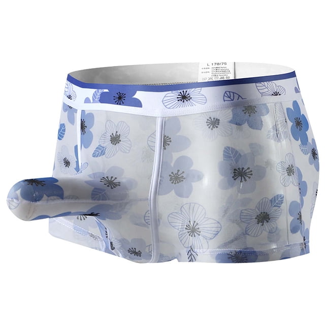 Calzoncillos bóxer de fondo para hombre Calzoncillos bóxer con estampado de seda helada Fridja nalpqowj45653