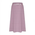 thumbnail image 5 of Aofany Flowy Skirts for Women High Waiste Skirt Midi Length Casual Tiered Skirts with Pockets, 5 of 5