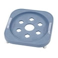 thumbnail image 1 of Soporte para plantas rodante con baldes de agua y soporte exterior de alta capacidad de carga Azul, 1 of 9