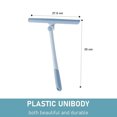 thumbnail image 2 of Shower Squeegee Silicone Glass Window Squeegee, All-Purpose Duty Window Scrubber for Shower Doors, Bathroom, Windows, 2 of 7