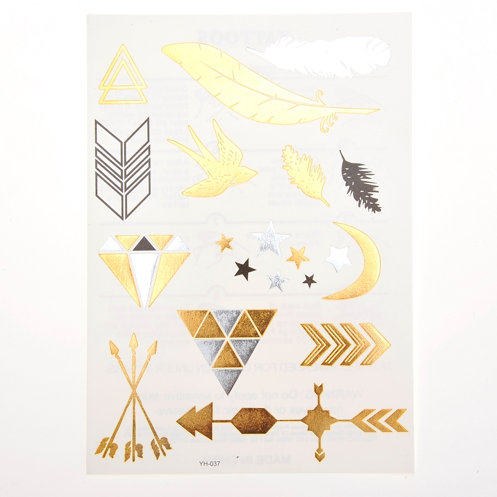 PlayWorld Temporary Tattoos Women and Teen Girls Jewelry