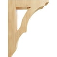 thumbnail image 3 of Ekena Millwork 1 3/4"W x 6 1/2"D x 9"H Small Avila Wood Bracket, Red Oak, 3 of 4