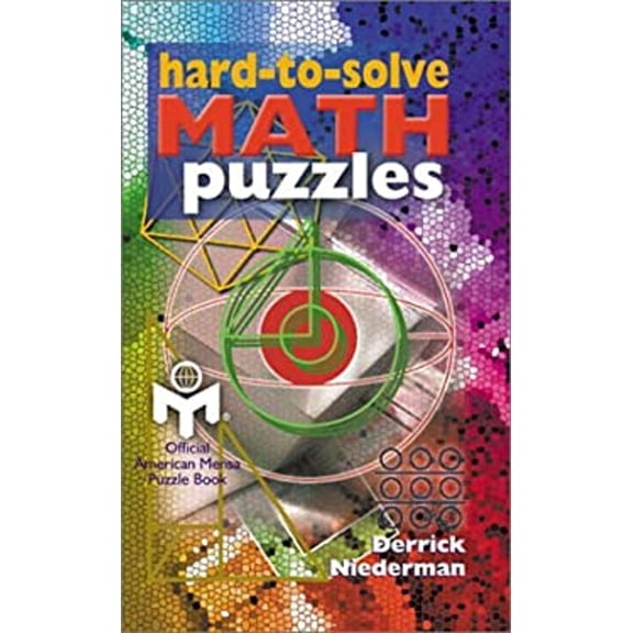 Pre-Owned Hard-to-Solve Math Puzzles (Paperback) 0806958693 9780806958699
