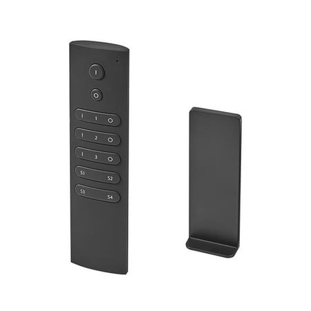Tresco Lighting TCWLD.3RMT.BL 3 Zone 12 V DC Freedim Remote, Black