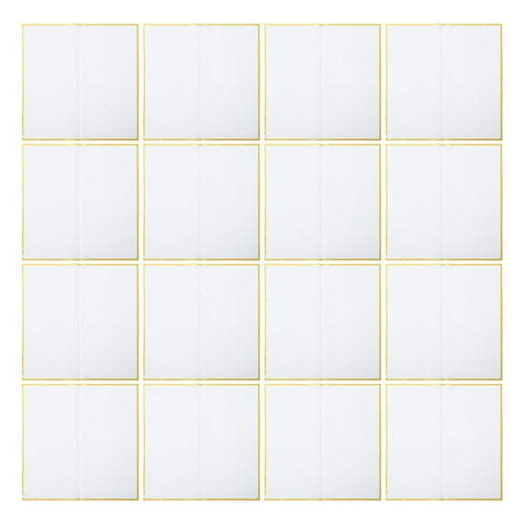 Masteelf 20pcs Gold Edge Flower Bouquet Wrapping Paper Waterproof Floral Arrangements For Crafts Valentine'S Day Weddings And Present Wrapping