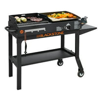 Blackstone Griddle & Charcoal Grill Combo