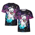 thumbnail image 7 of Ghostbusters-Cartoon T-Shirt for Men Novelty 3D Pritneted Casual Short Sleeve Tees Shirt Summer Street T Shirt Top, 7 of 7