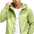 thumbnail image 5 of Gfyviroh Windbreaker Jackets for Men Stylish Long Sleeve Comfy Hooded Jacket Lightweight Zip-Up Quick Dry Sports Outerwear, 5 of 5