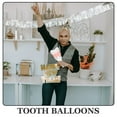 thumbnail image 3 of CIMAXIC Party 10Pcs Handheld Tooth Balloon Tooth Shaped Balloons Festival Teeth Balloons Party Scene Layout Props,14.17"X6.69"(LxW), 3 of 5