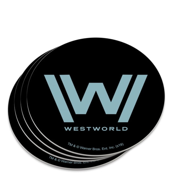 Westworld Logo Novelty Coaster Set