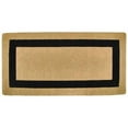 thumbnail image 1 of Nedia Home O2178 Single Picture - Black Frame 36 x 72 In. Heavy Duty Coir Doormat -Plain, 1 of 4