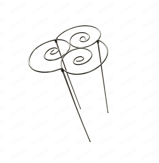 Plant Support Plant Stakes, Metal Peony Support, Garden Plant Supports, Plant Cage, Plant Support Ring, Plant Support Stakes for Peony, Tomato, Hydrangea, Indoor Plants, 10 W x 10 H