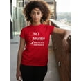 thumbnail image 3 of Christmas Innocent Until Proven Guilty Check Shirt for Men Unisex Men's Tshirt, 3XL, Red, 3 of 6