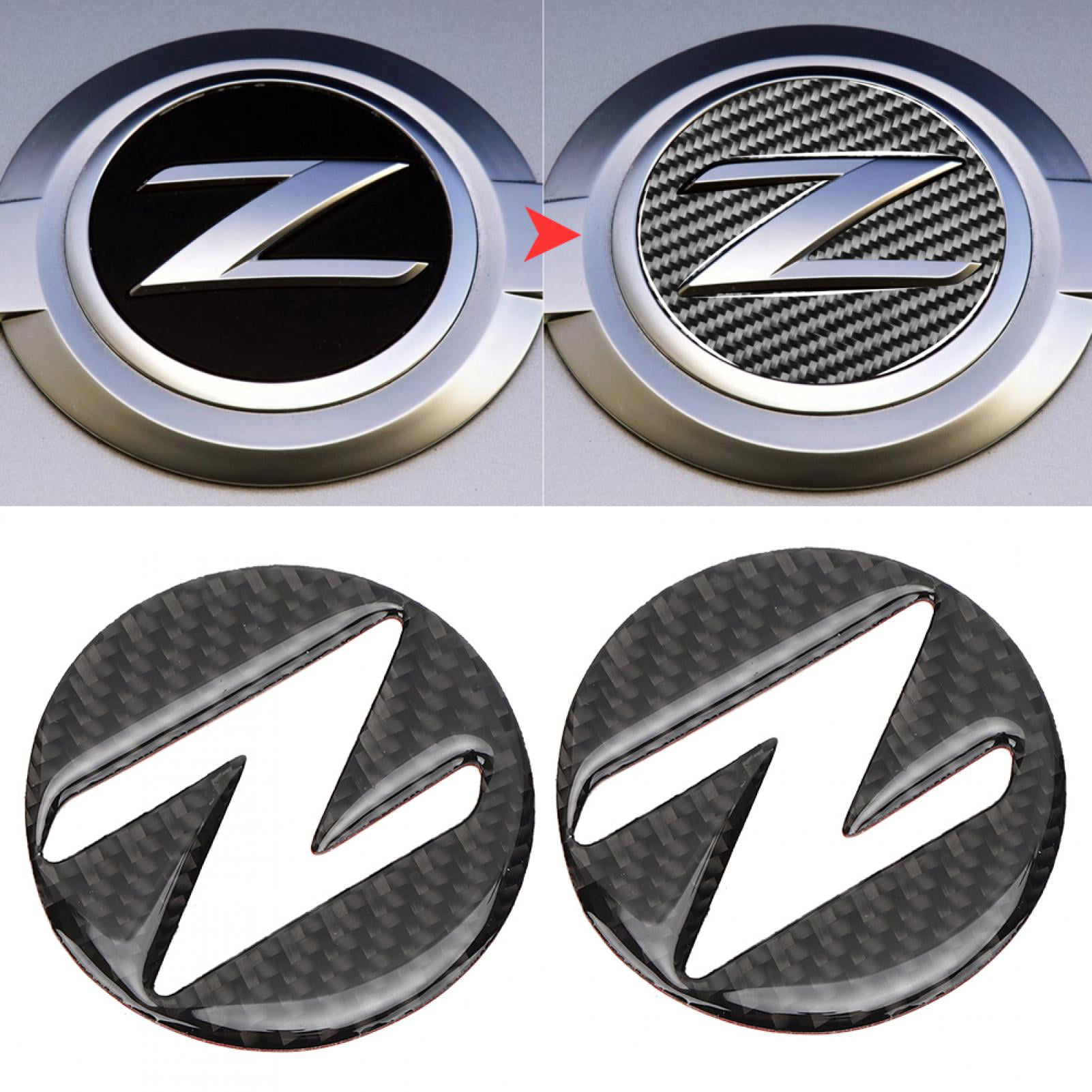 New Car Side Front Hood Fender Z Logo Emblem Badge for Nissan 350Z 370Z Z33