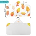 thumbnail image 4 of Yayeee Kids Hooded Towels Toddler Soft Absorbent Beach Bathing Wrap 50" x 23.5", Orange Leaves, 4 of 5