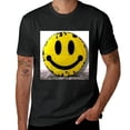 thumbnail image 2 of PIKWEEK Smiling face - Tin logo, shirt design with short sleeves, unique artistic charm, T-shirt for children, casual and breathable gifts for men, women, boys, and girls Black, 2 of 4