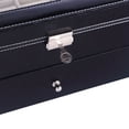 thumbnail image 5 of Zimtown 20 PU Leather Slots Watch Box Organizer Jewelry Storage Case with Glass, 5 of 7