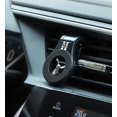 thumbnail image 2 of Soporte magnético para salida de aire negro, soporte para teléfono móvil para coche, soporte de navegación fijo, 2 of 5