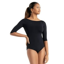 Capezio Boatneck 3/4 Sleeve Leotard