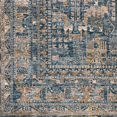 thumbnail image 4 of Surya Mirabel MBE-2301 144 x 180" Rectangle Fabric Rug in Blue/Dark Brown, 4 of 6
