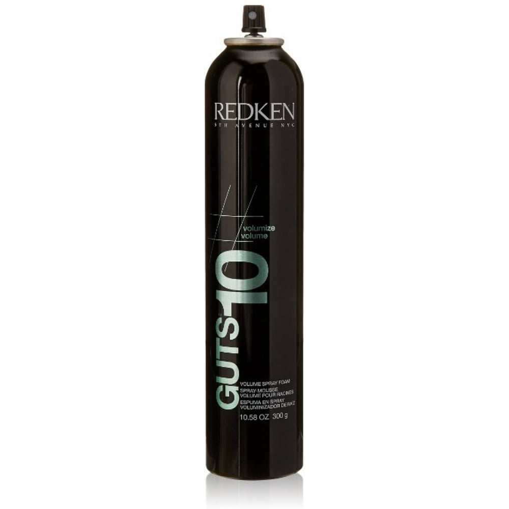 Redken Redken Guts 10 Volume Spray Foam, 10.58 oz (Pack of 4)
