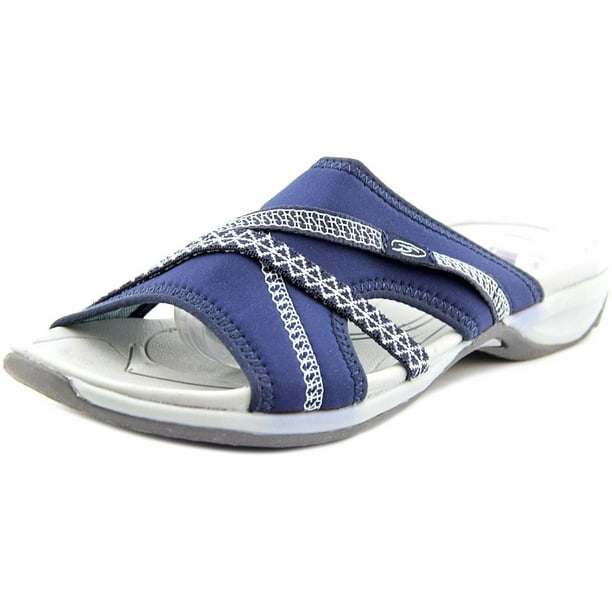 Dr. Scholl's Shoes Dr. Scholl's Pacific Open Toe Canvas Slides Sandal