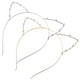 thumbnail image 2 of Diadema con orejas de gato, 2 uds., diadema para fiesta, tocado con diamantes de imitación, suministro para disfraz de gato, 2 of 7