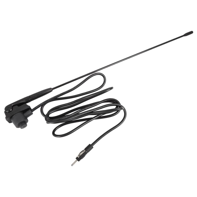 Antena de coche Unique Bargains AM FM Negro