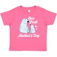 thumbnail image 3 of Inktastic Our First Mothers Day with Polar Bears Boys or Girls Baby T-Shirt, 3 of 5