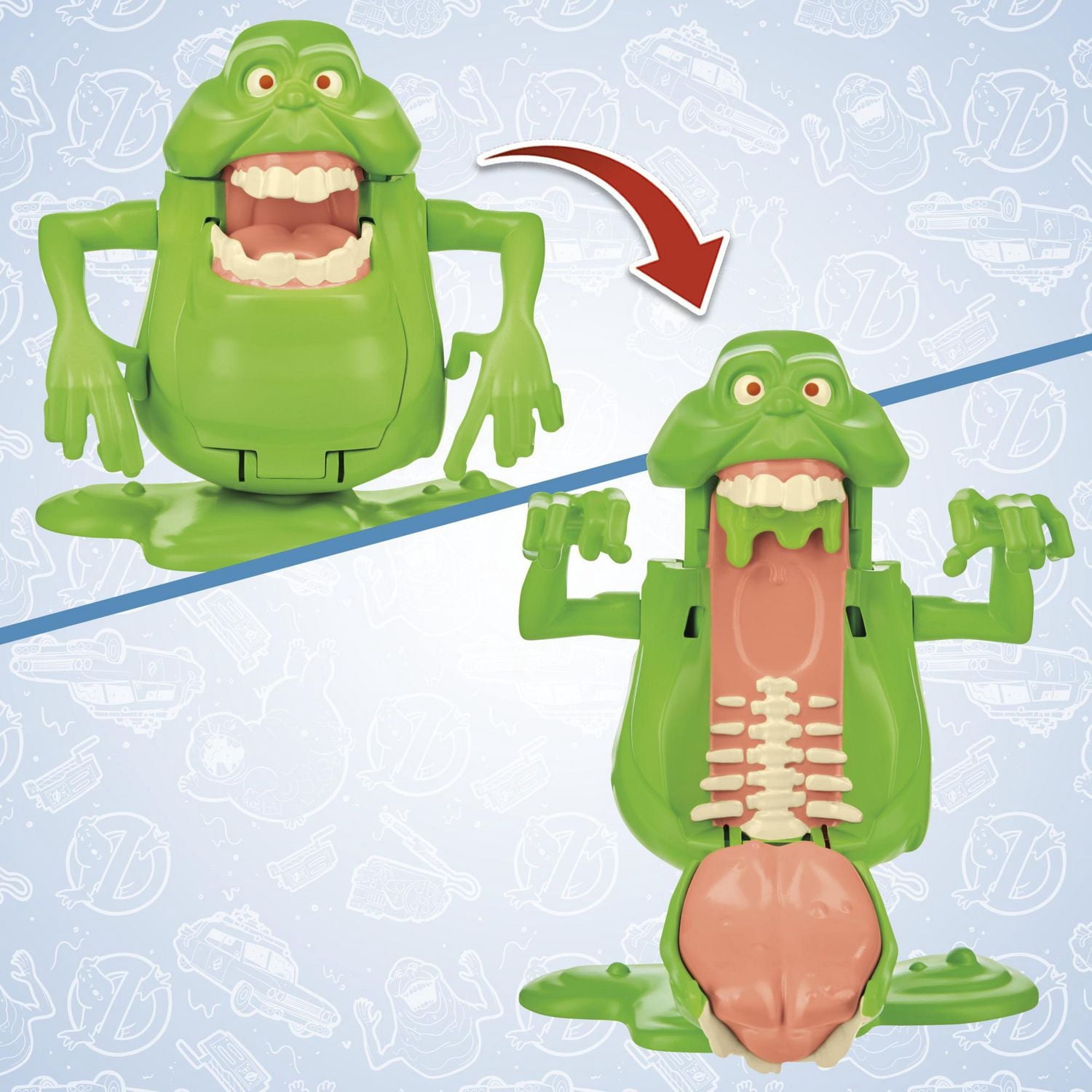 Ghostbusters Fright Feature Muncher Ghost Figure with Fright Features, Toys for Kids Ages 4 and Up