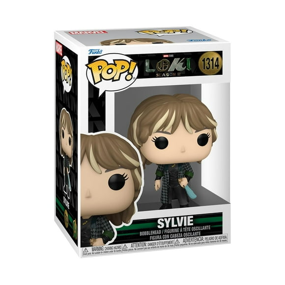 ¡Funko Pop! Sylvie Vinyl Bobblehead de la segunda temporada de Marvel Loki