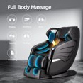 thumbnail image 3 of BOSSCARE Massage Chair Assembled 3D Recliner Chair with Zero Gravity Black, 3 of 12