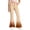 A-Khaki, variant on Girls Gradient Color Flare Pants Zipper Button Closure Casual Bell Bottom Pants High Waisted Casual Long Trousers with Pockets,D-Yellow