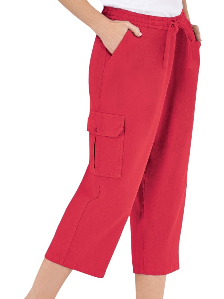 Time and Tru Women's Cargo Capri 